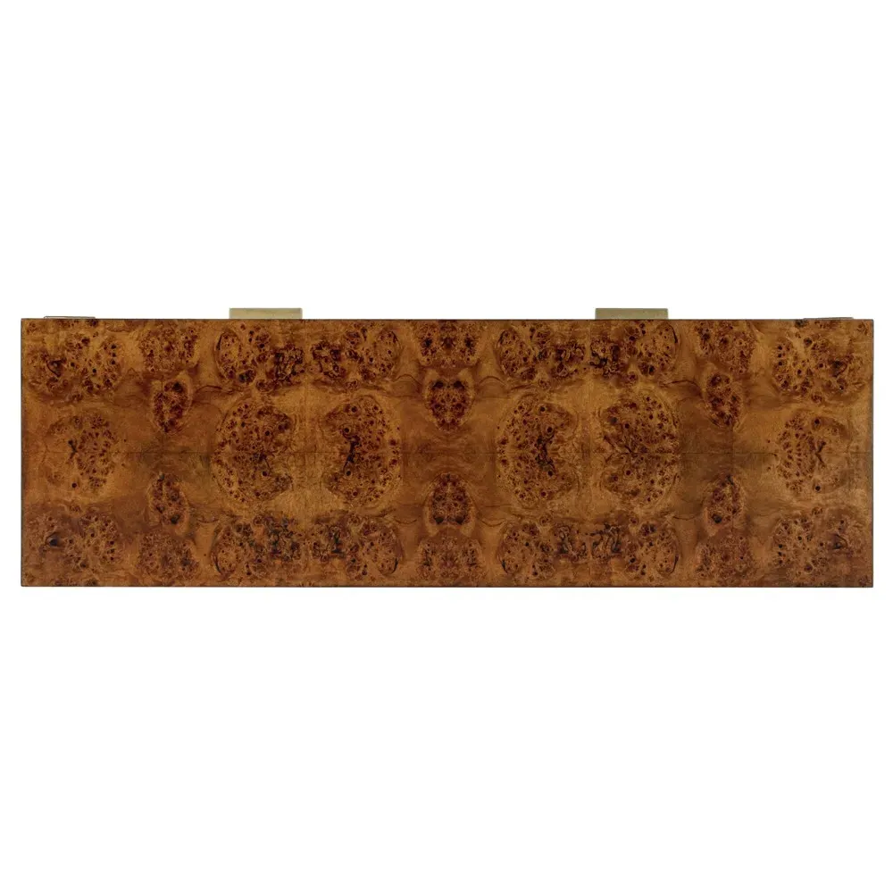 Renz Console Table - Brown, Burl