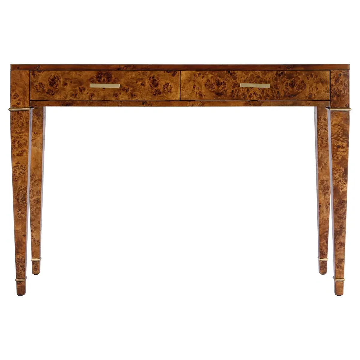 Renz Console Table - Brown, Burl