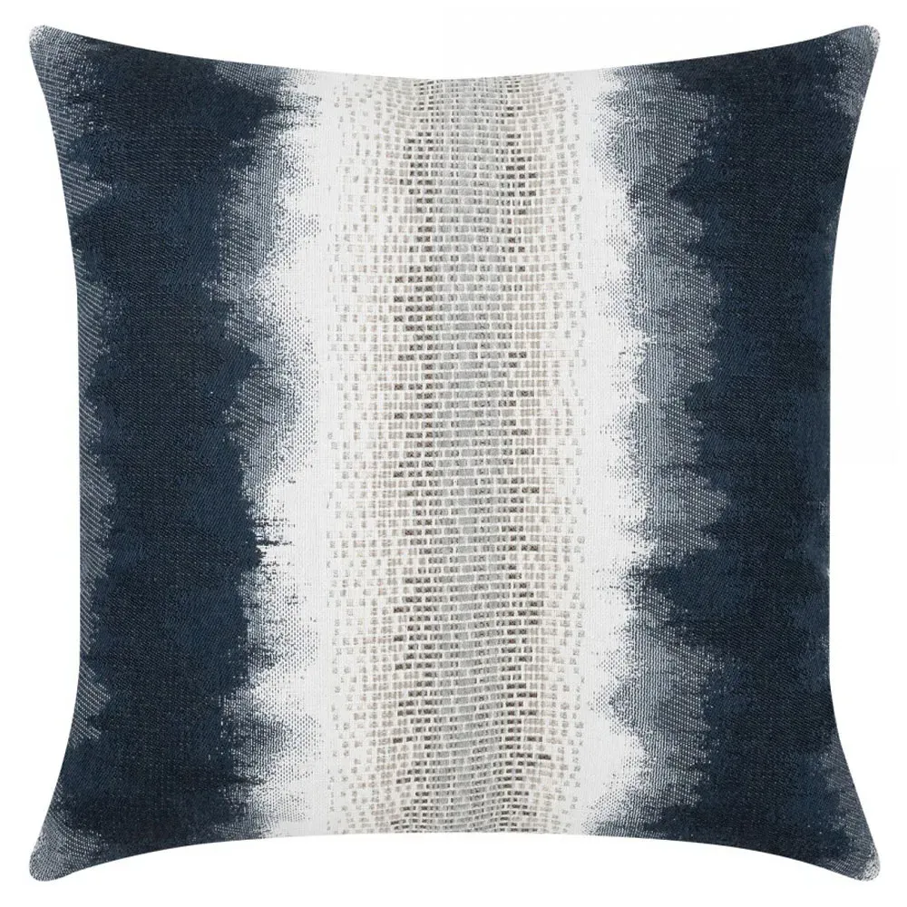 Resilience Square Throw Pillow - Indigo Blue, Sunbrella Acrylic