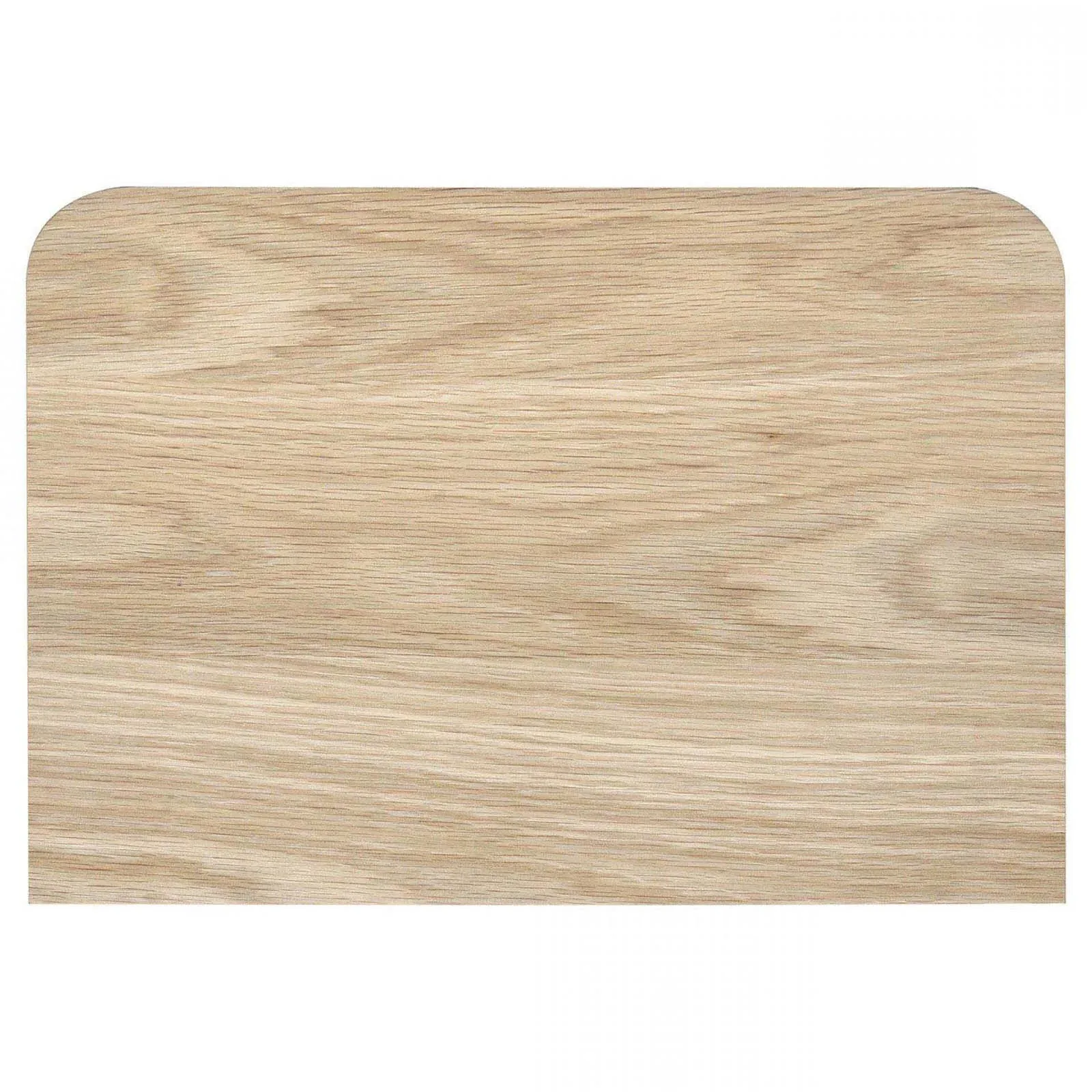 Rex 1 Drawer Nightstand - Natural Brown, Oak Wood