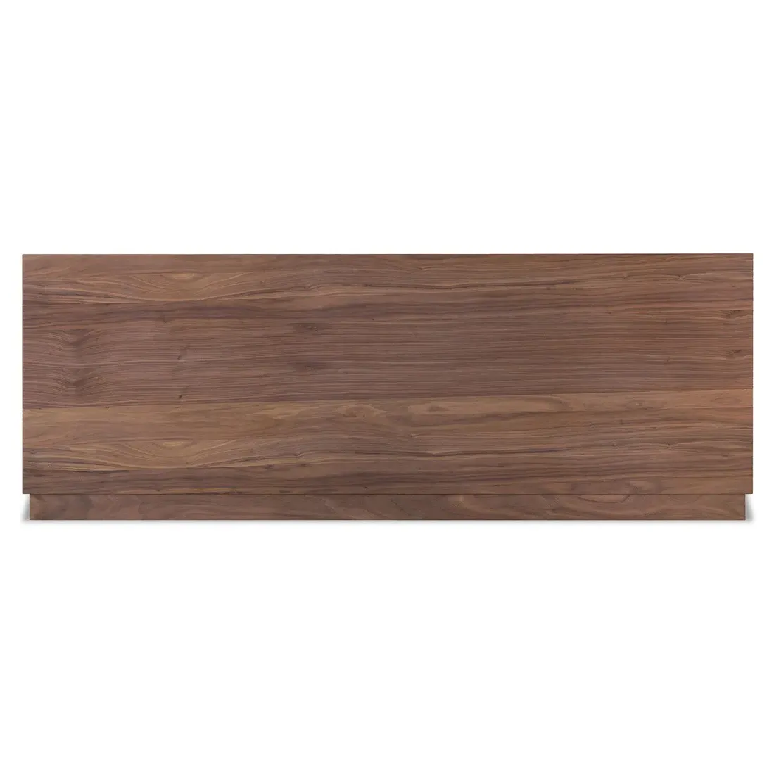 Rex King Size Platform Bed - Brown, Walnut