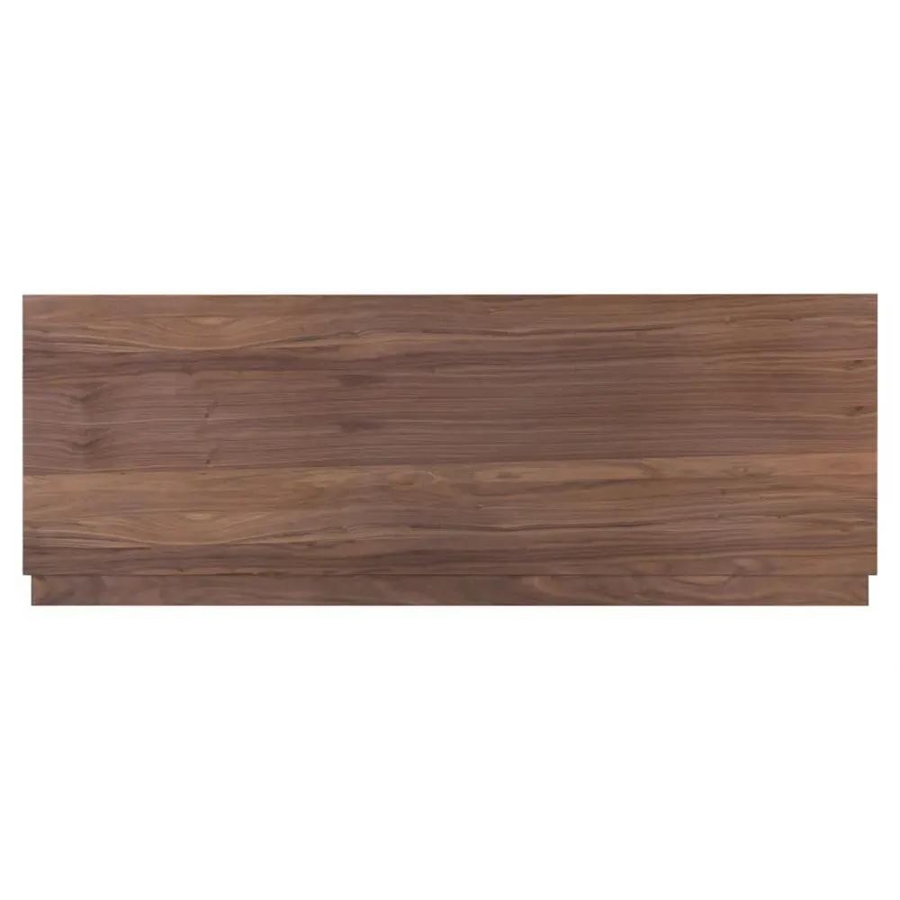 Rex Queen Size Platform Bed - Brown, Walnut