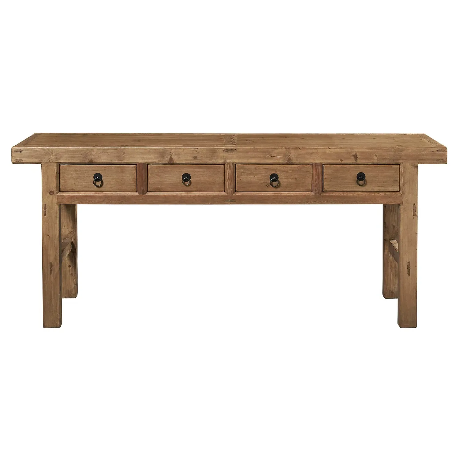 Reynold Rectangular Console Table - Brown, Reclaimed Wood image