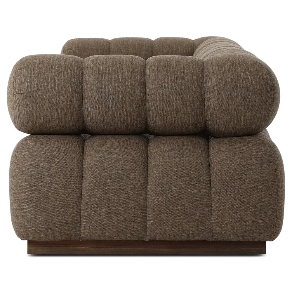 Rhey 3-Piece Outdoor Sectional - Brown, Teak