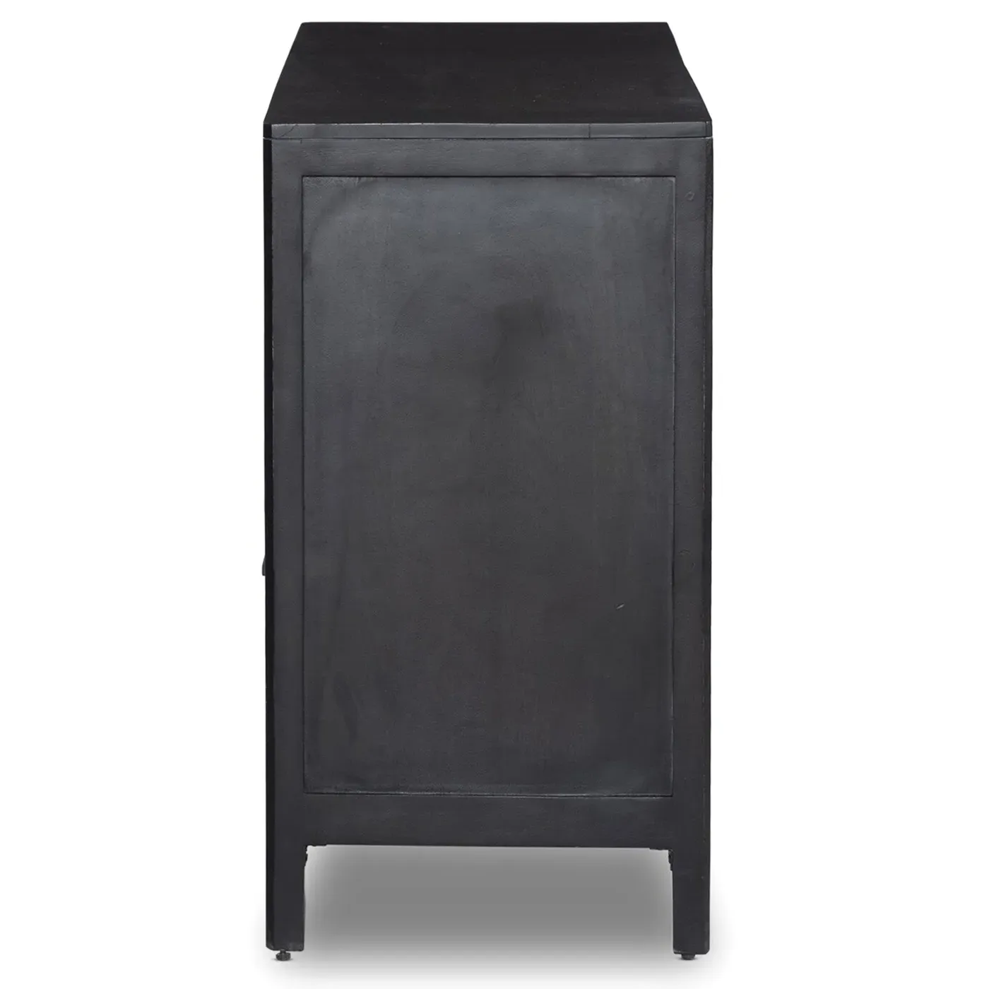 Rhian Double Dresser - Black, Mango Wood