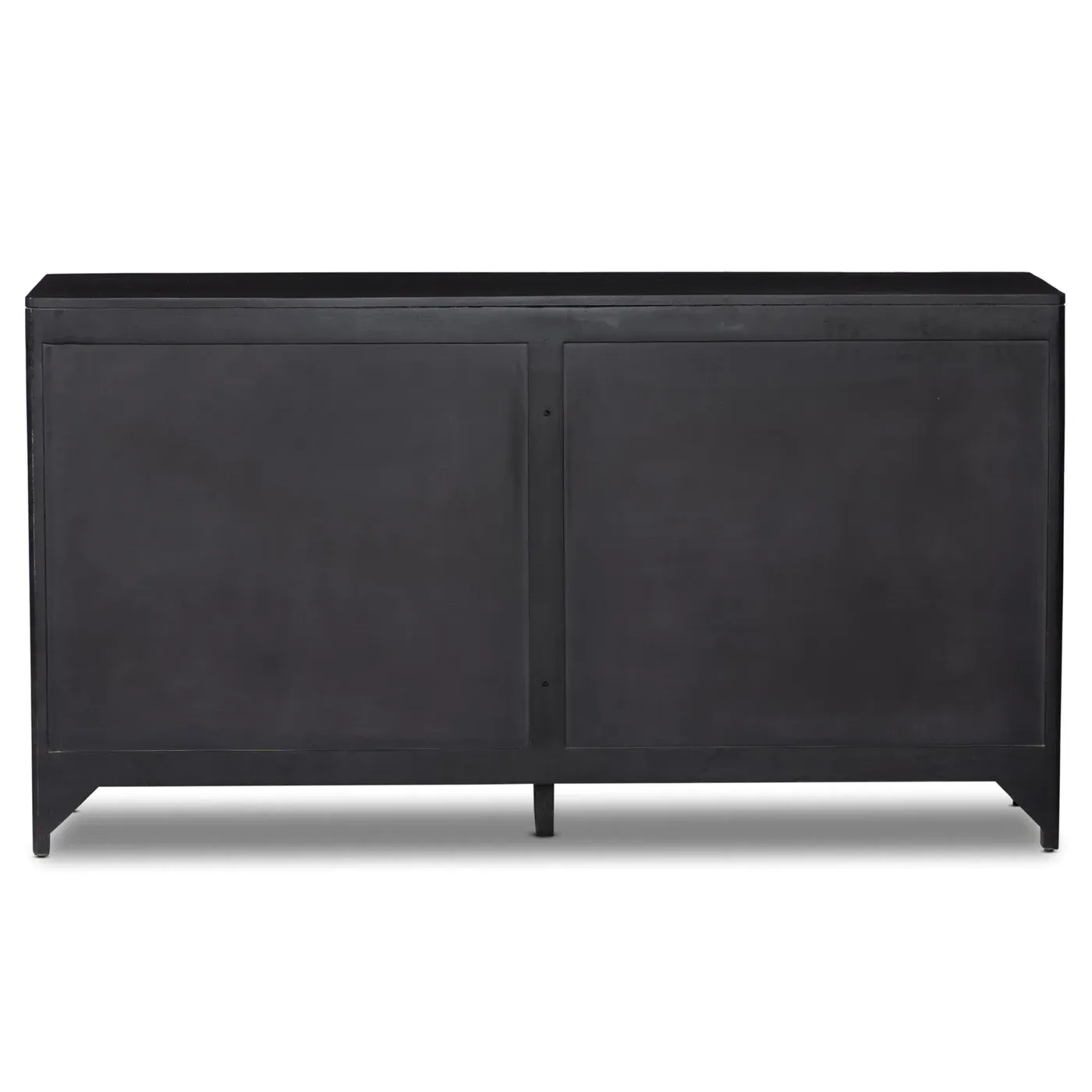 Rhian Double Dresser - Black, Mango Wood