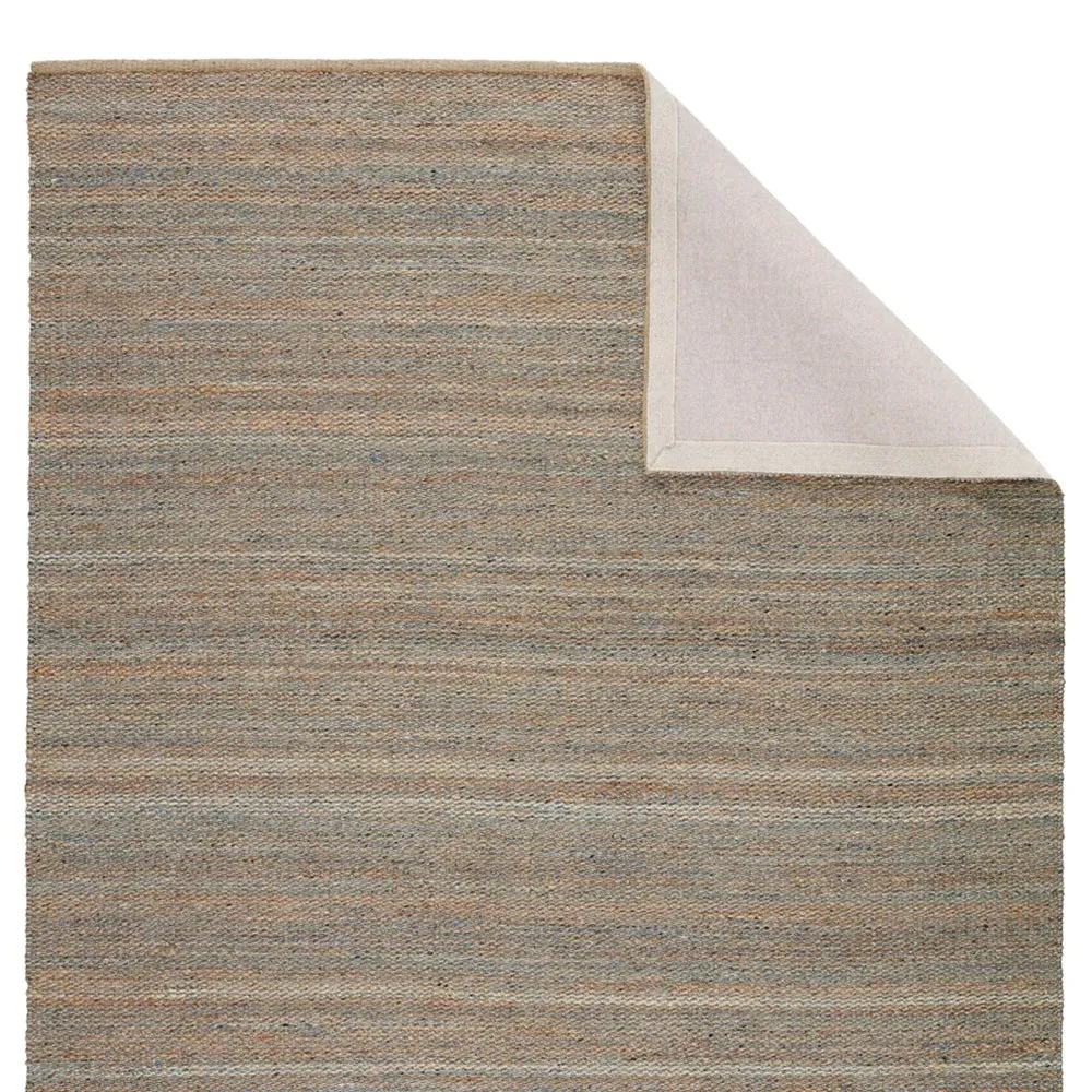 Rhiannon Handwoven Rug Sample - Grey, Jute