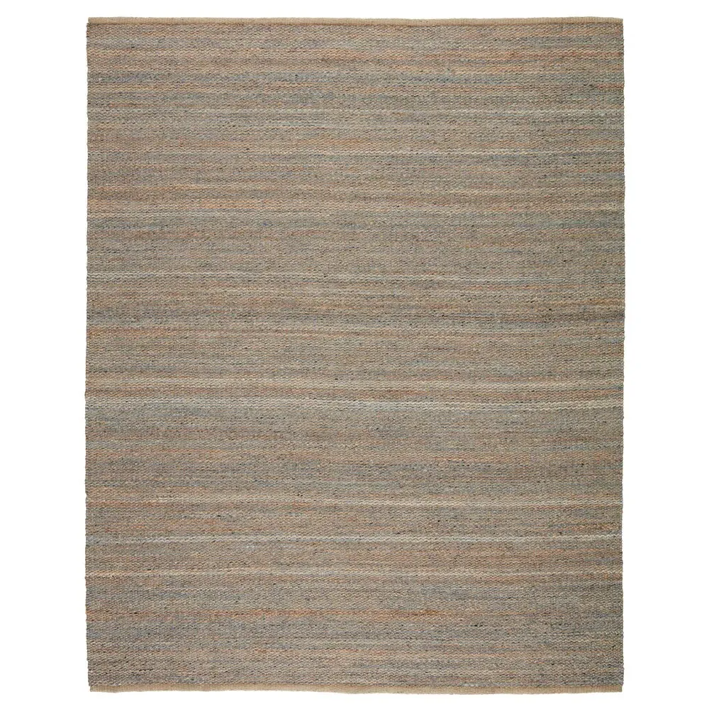 Rhiannon Handwoven Rug Sample - Grey, Jute image