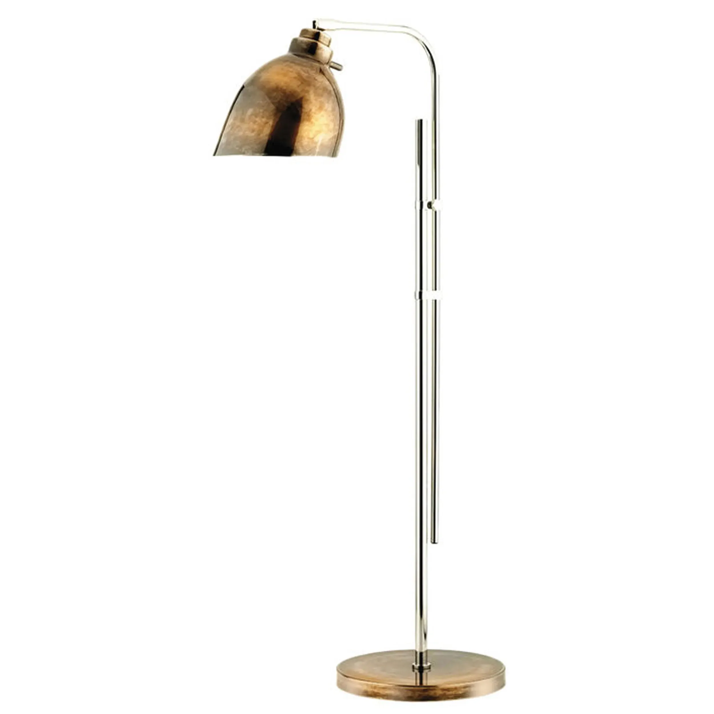 Rica Mid-Century Floor Lamp - Copper, Metal image