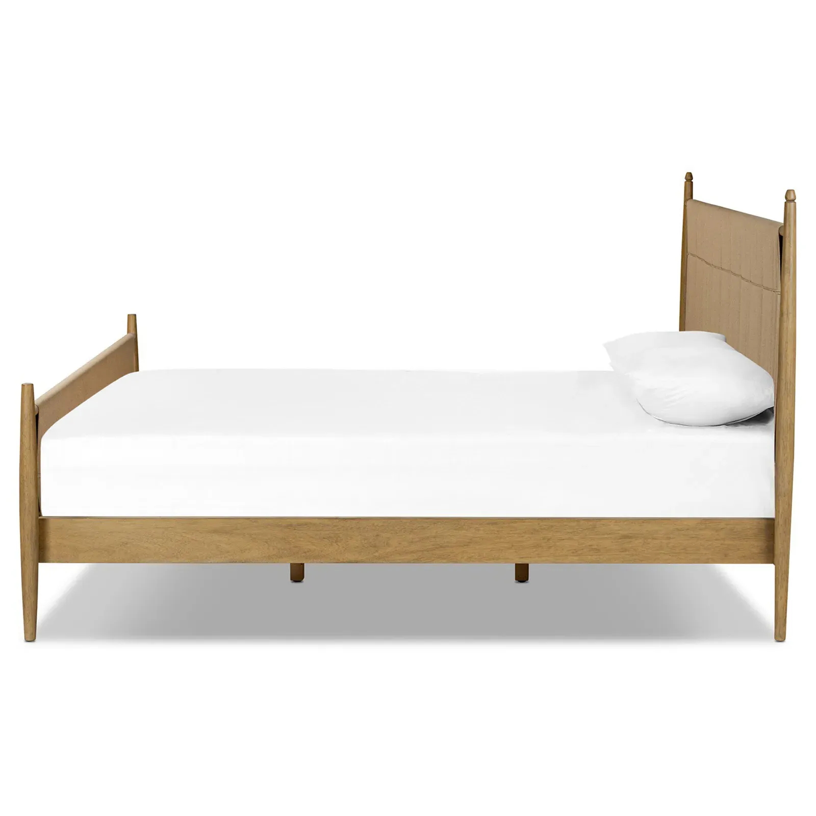 Richard King Size Bed Frame - Burnished, Rush