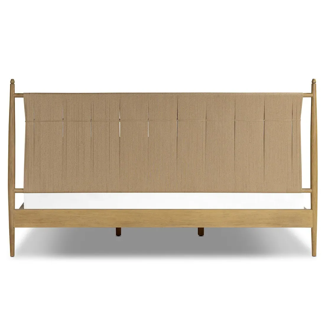 Richard King Size Bed Frame - Burnished, Rush