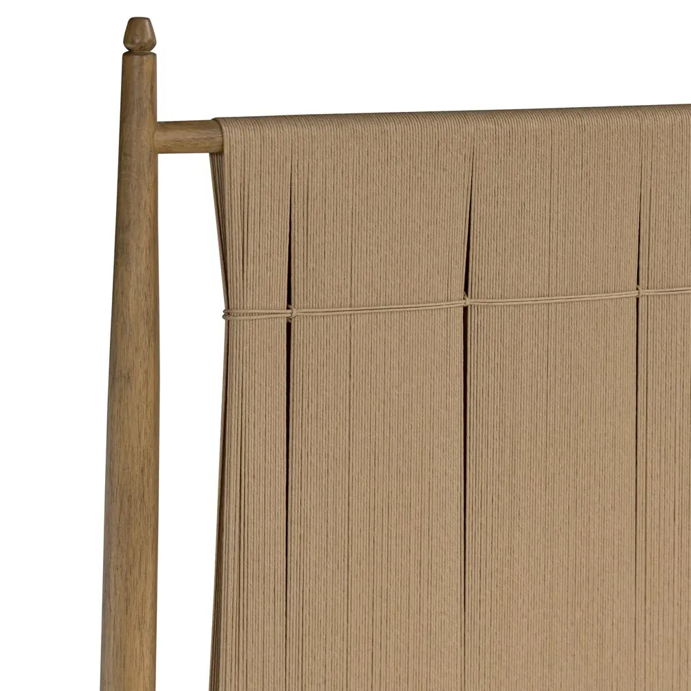 Richard King Size Bed Frame - Burnished, Rush