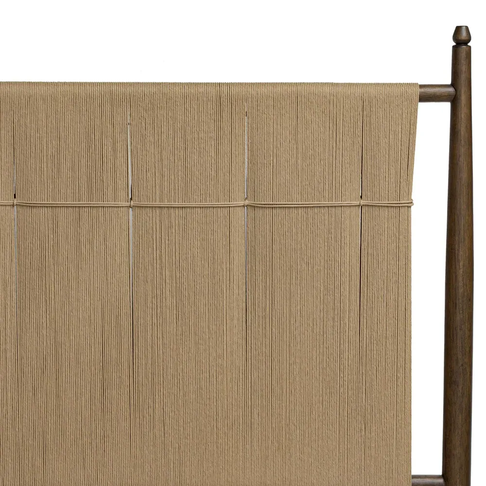 Richard Queen Size Bed Frame - Almond, Rush