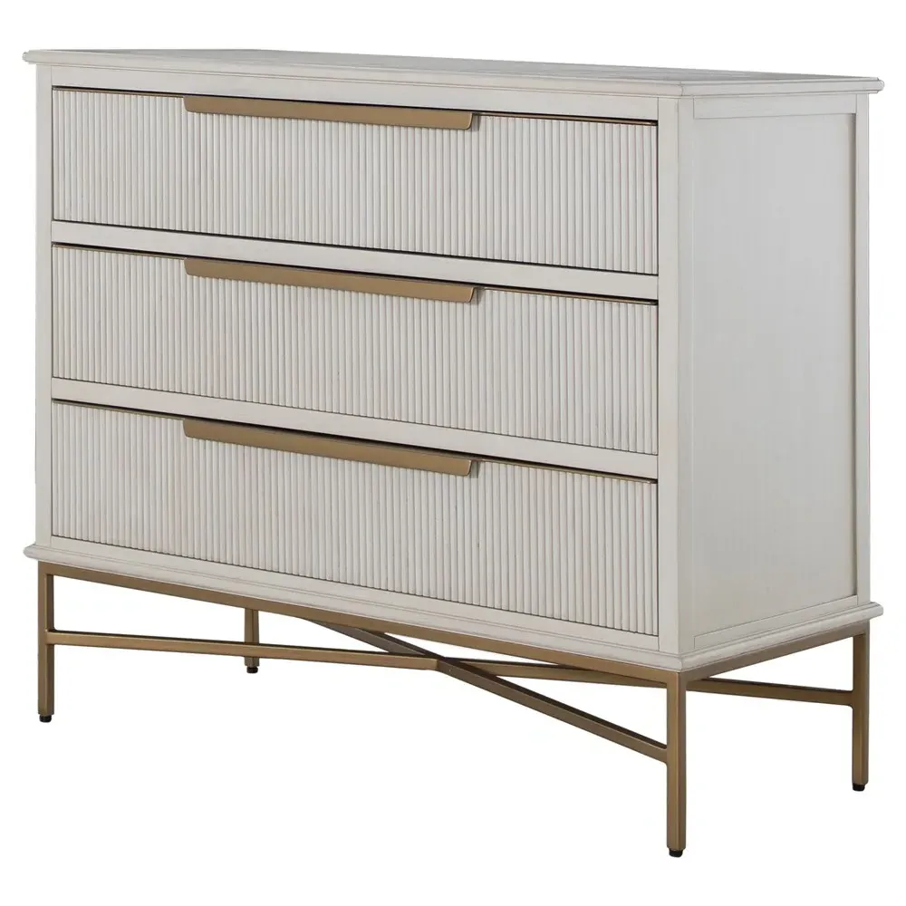 Riggs Bachelor Chest - Antique White, Mahogany