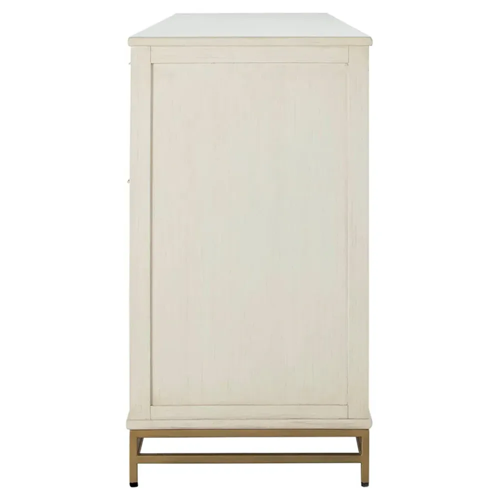 Riggs Double Dresser - White, Mindi Wood