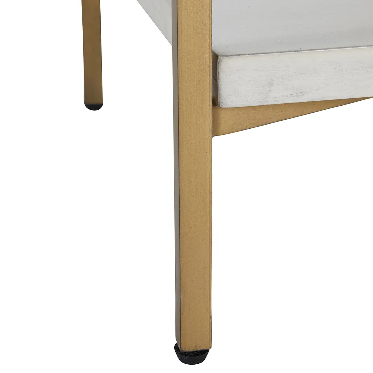 Riggs Wide Nightstand - Antique White, Oak