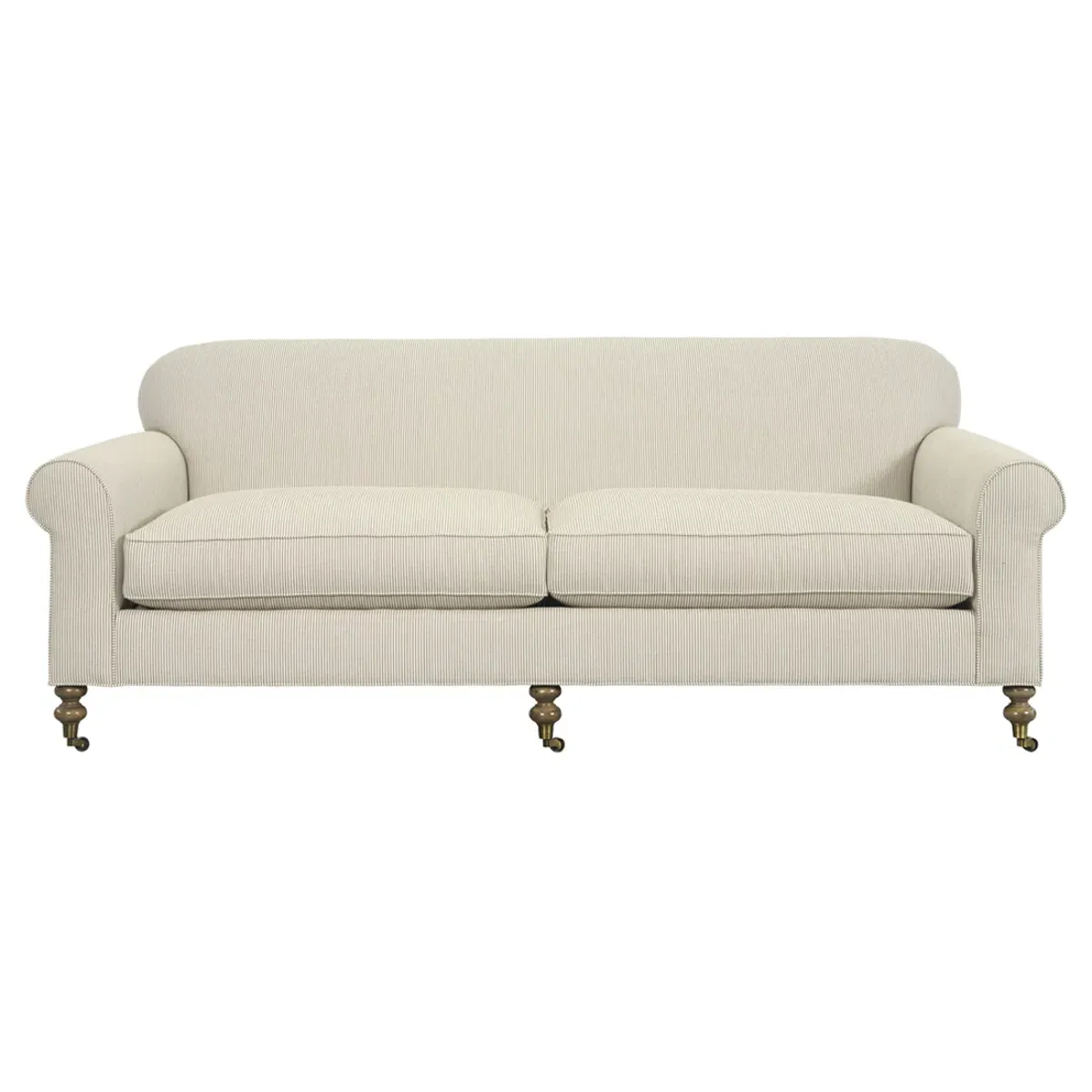 Riley 3-Seater Sofa - Cream, Performance Fabric image