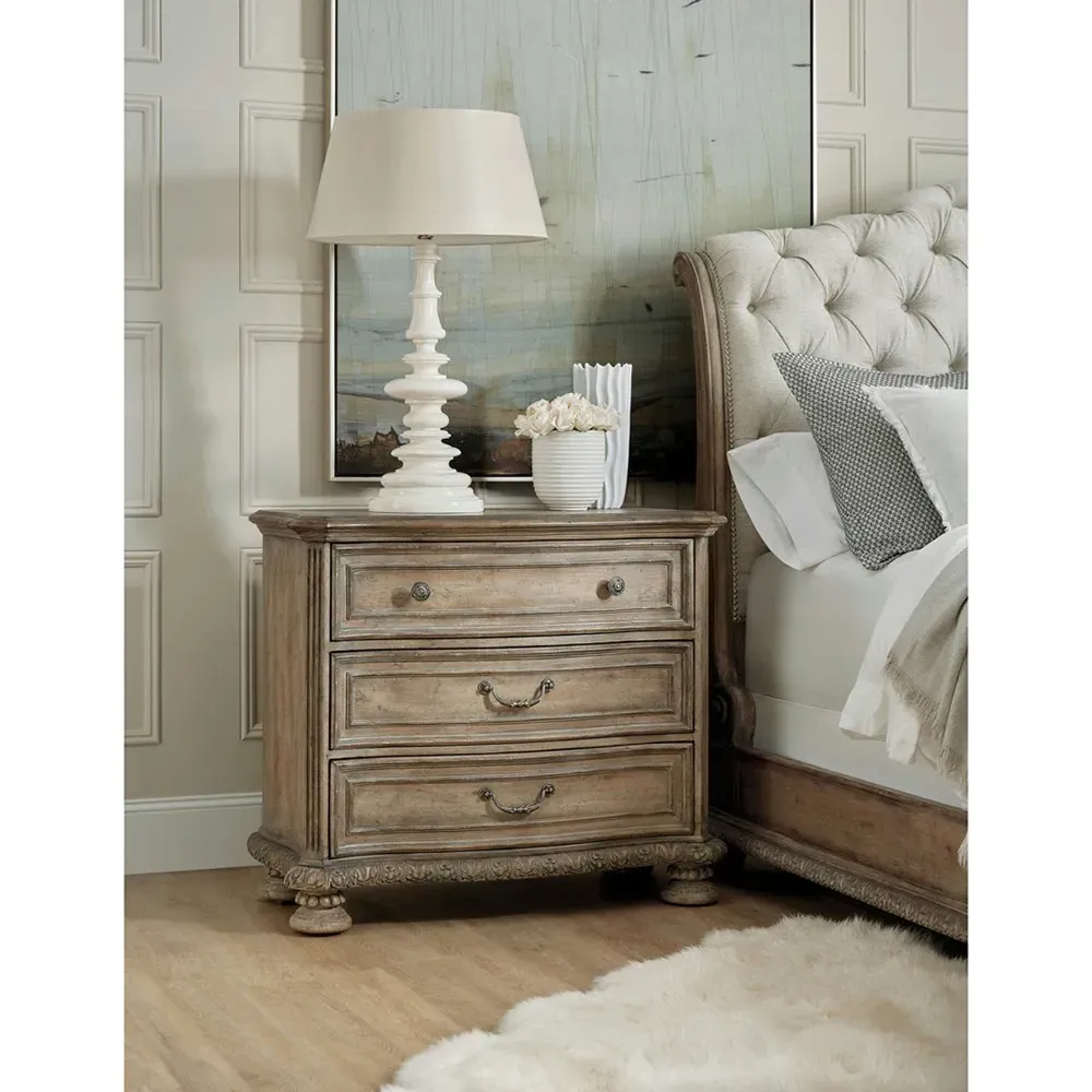 Riley Bachelor Chest Dresser - Brown, Wood
