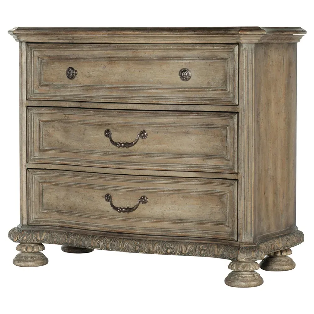 Riley Bachelor Chest Dresser - Brown, Wood image