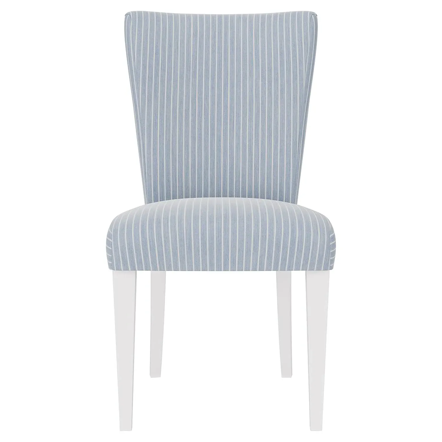 Riona Dining Chair - Blue Striped, Hardwood image