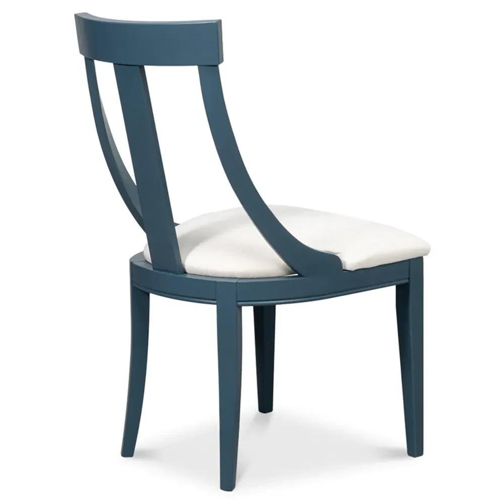 Riona Dining Chair - White, Linen