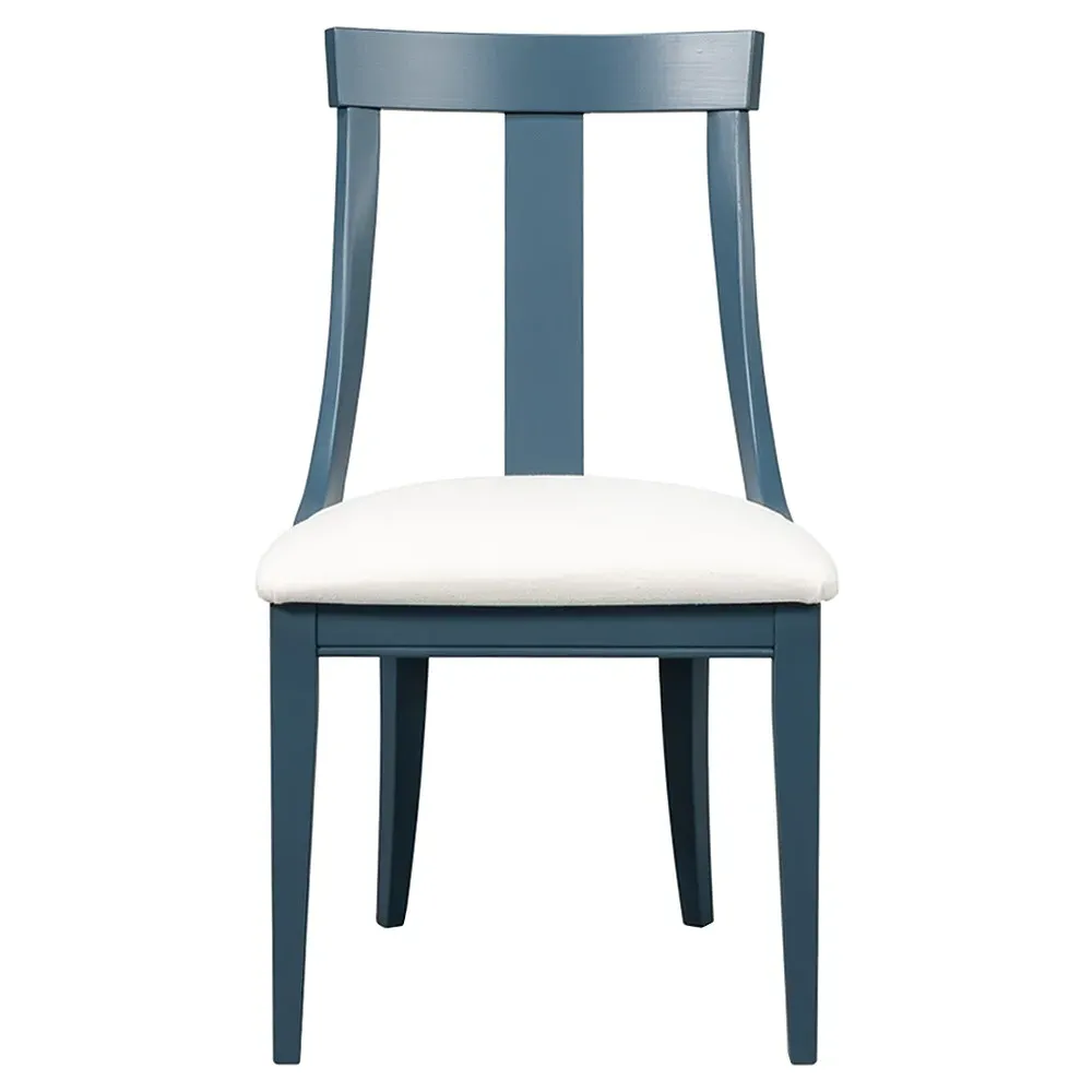 Riona Dining Chair - White, Linen image
