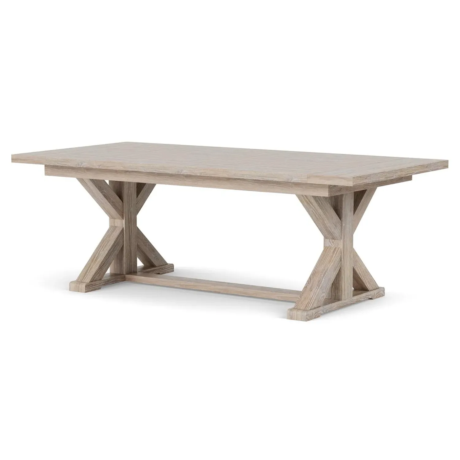 Riona Rectangular Extendable Dining Table - Brown, Oak