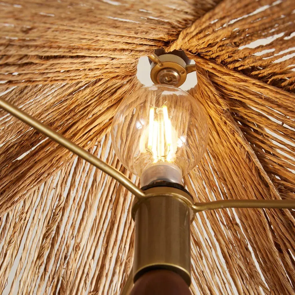 Riona Wall Sconce - Natural, Walnut