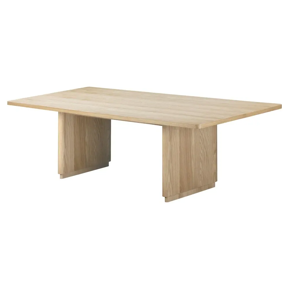 Rishon Rectangular Dining Table - Natural Oak