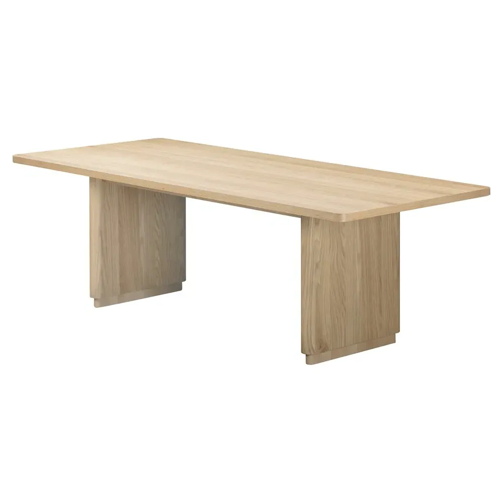 Rishon Rectangular Dining Table - Natural Oak