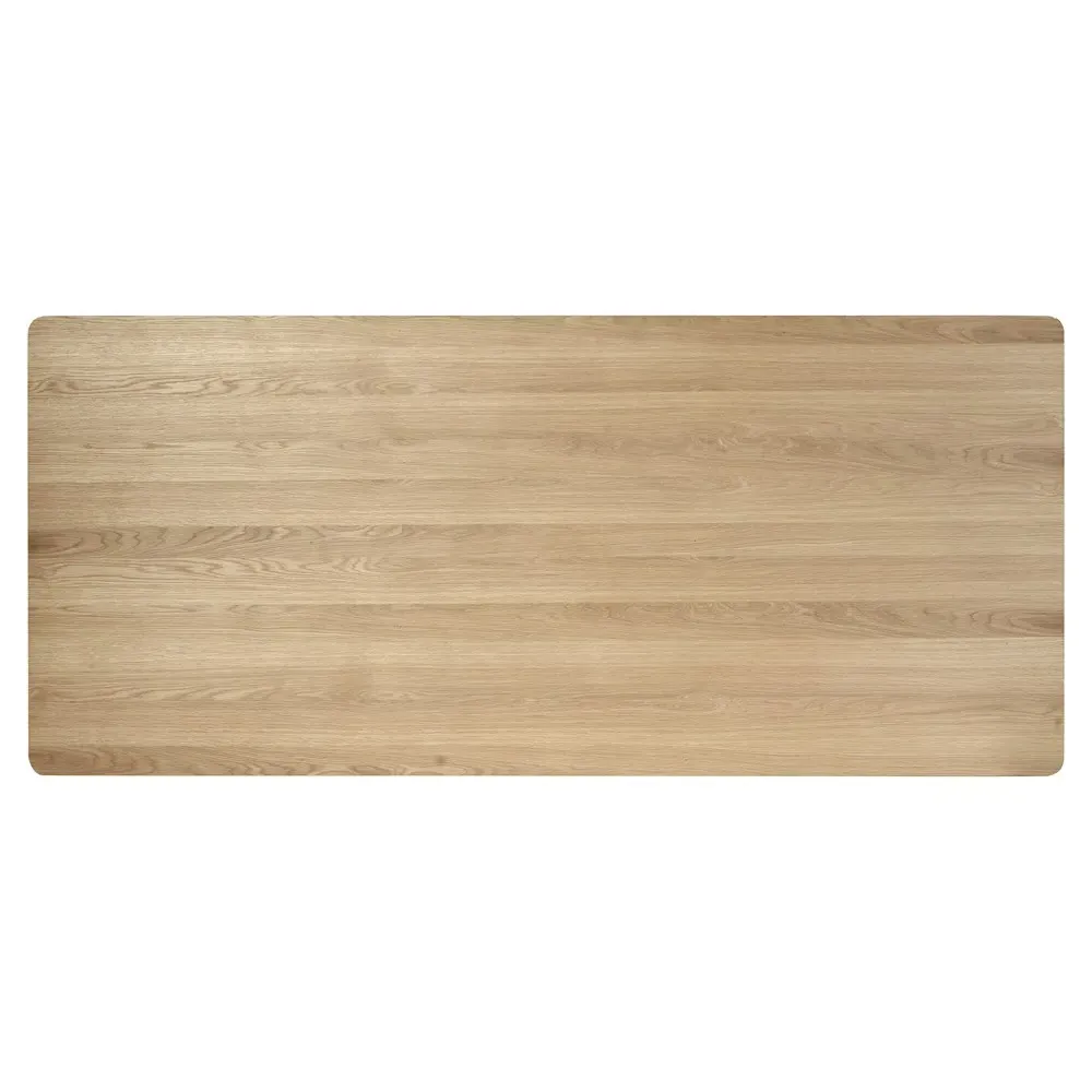 Rishon Rectangular Dining Table - Natural Oak