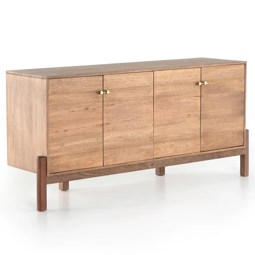Rissa Sideboard - Brown, Acacia Wood