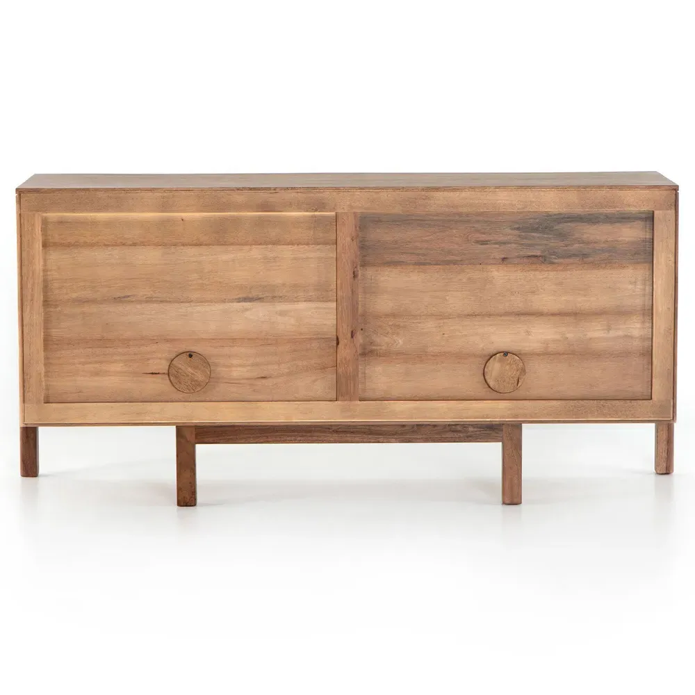 Rissa Sideboard - Brown, Acacia Wood
