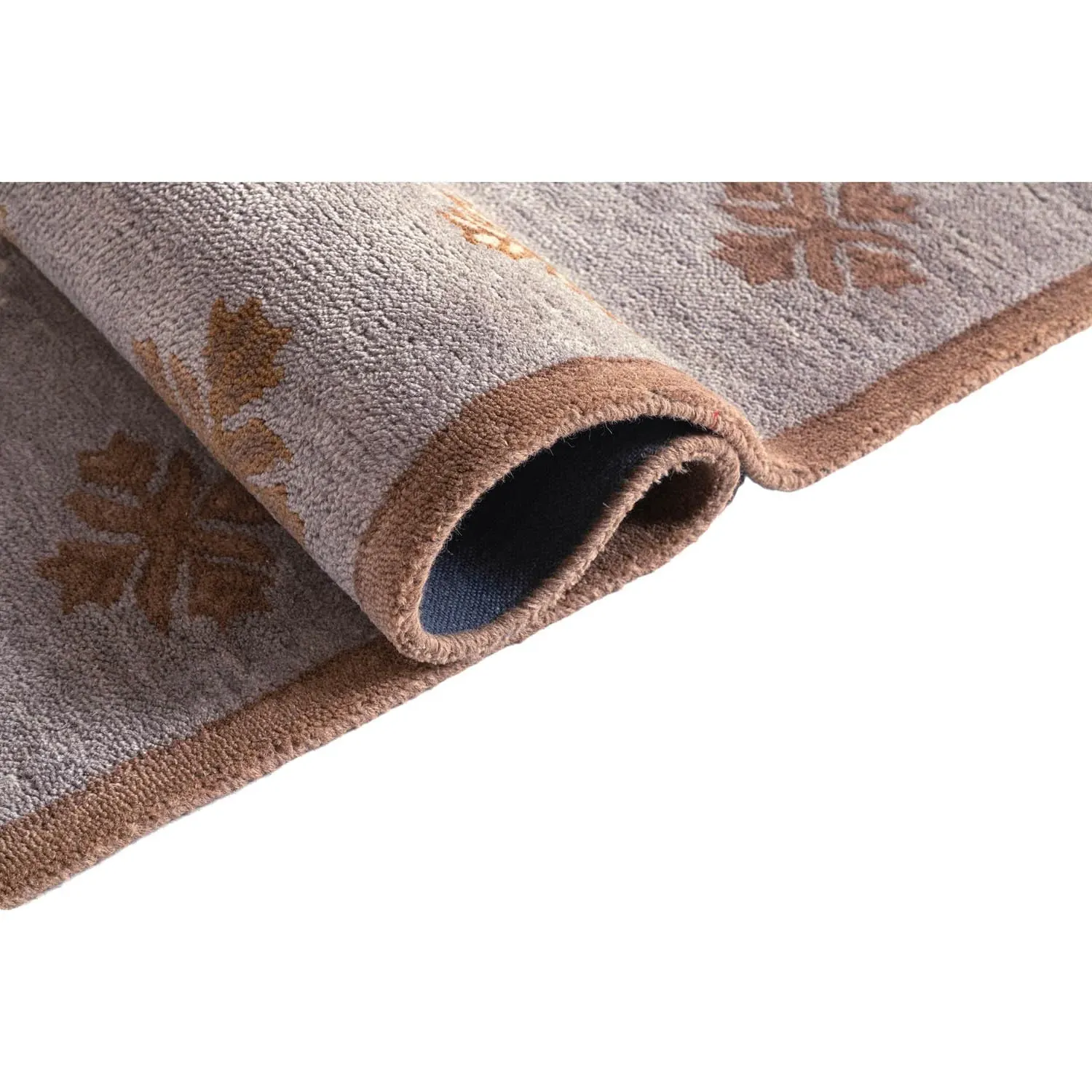 Rivera Medallion Patterned Rug - Beige, Wool