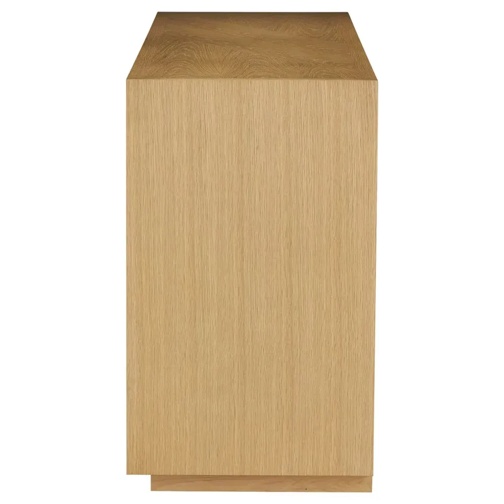 Robbie Media Cabinet - Light Oak