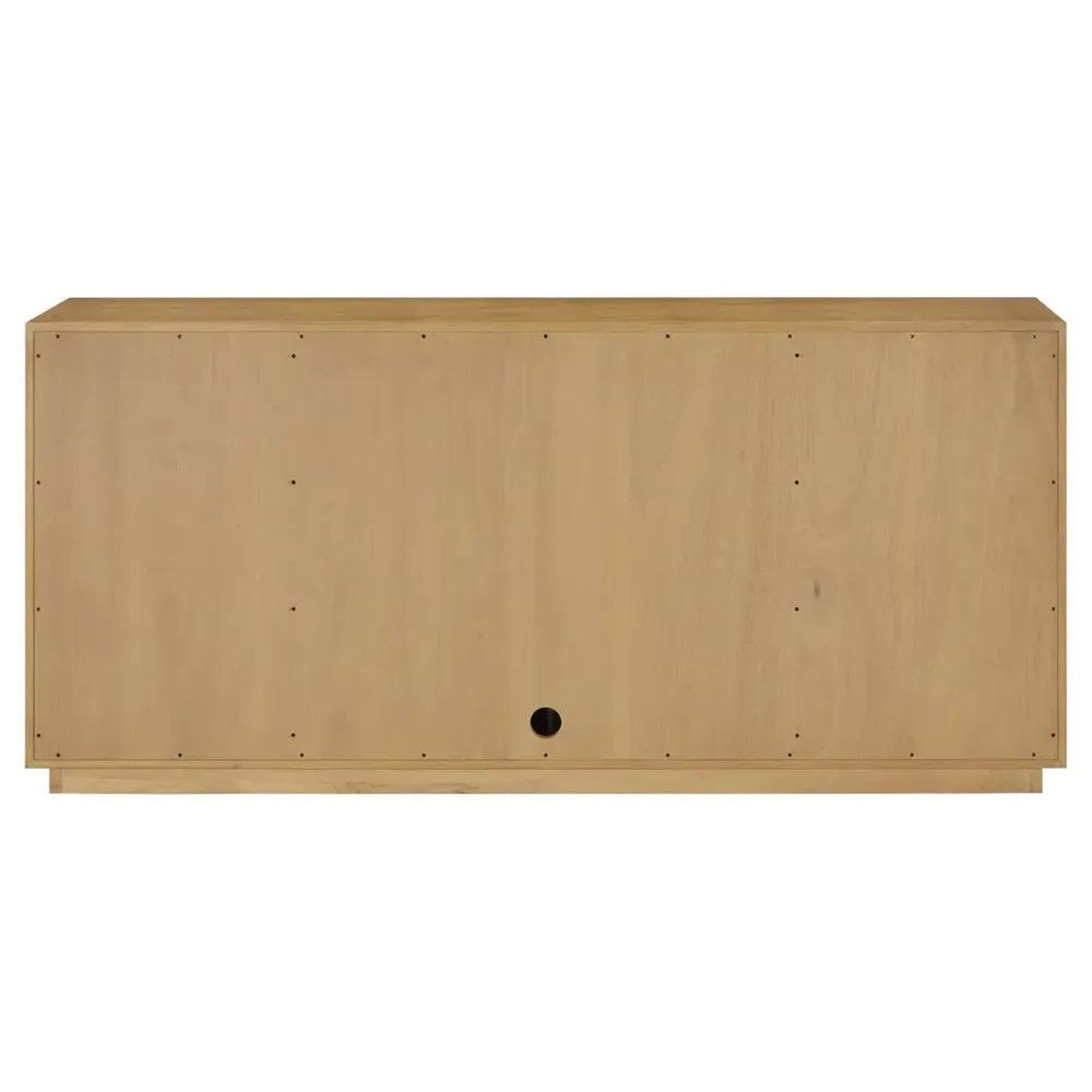 Robbie Media Cabinet - Light Oak