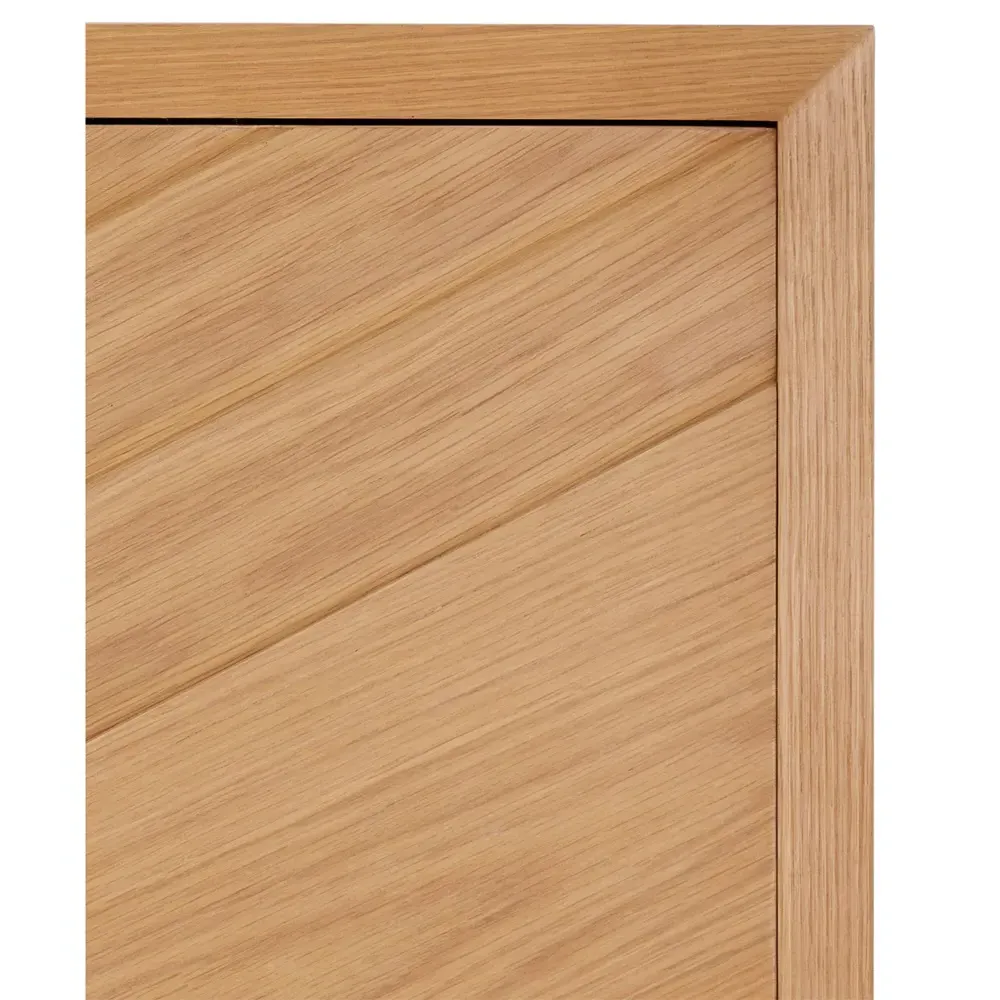 Robbie Media Cabinet - Light Oak