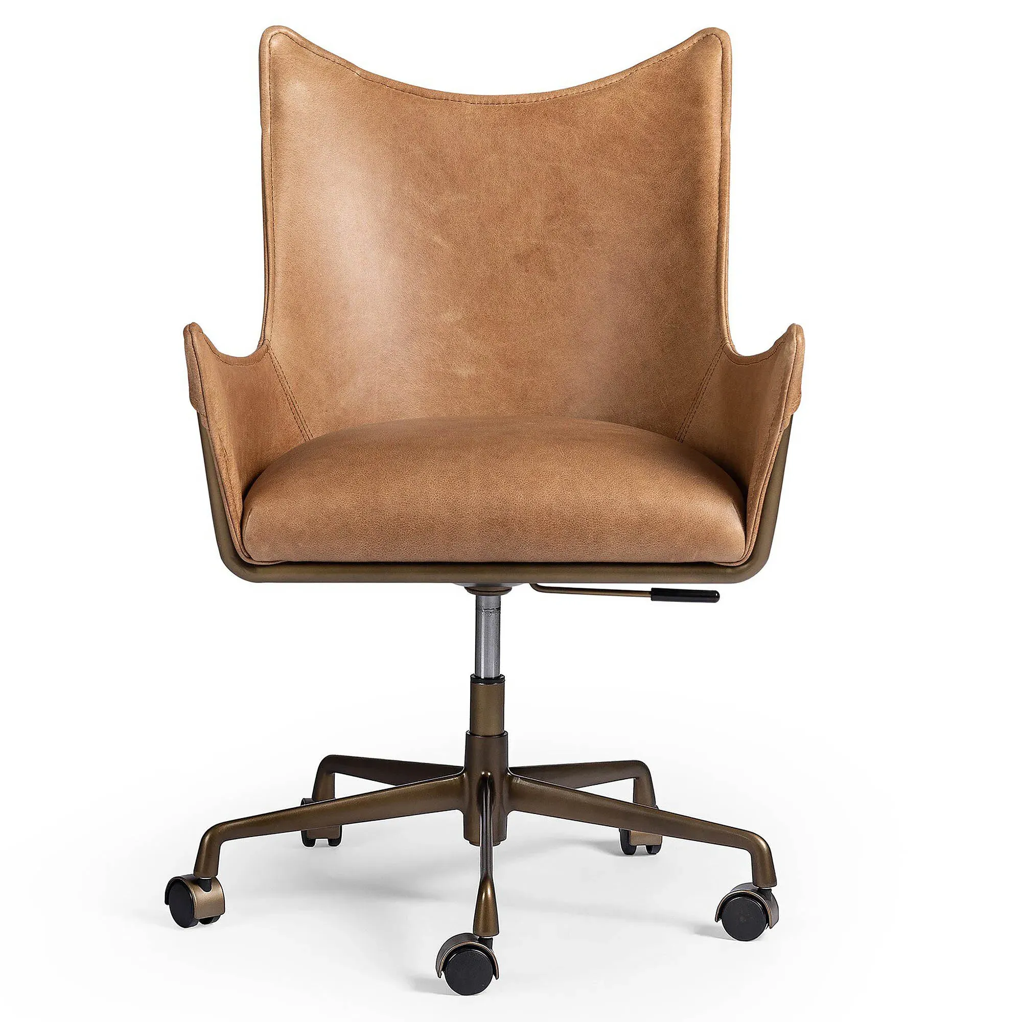 Robin Office Chair - Brown, Leather