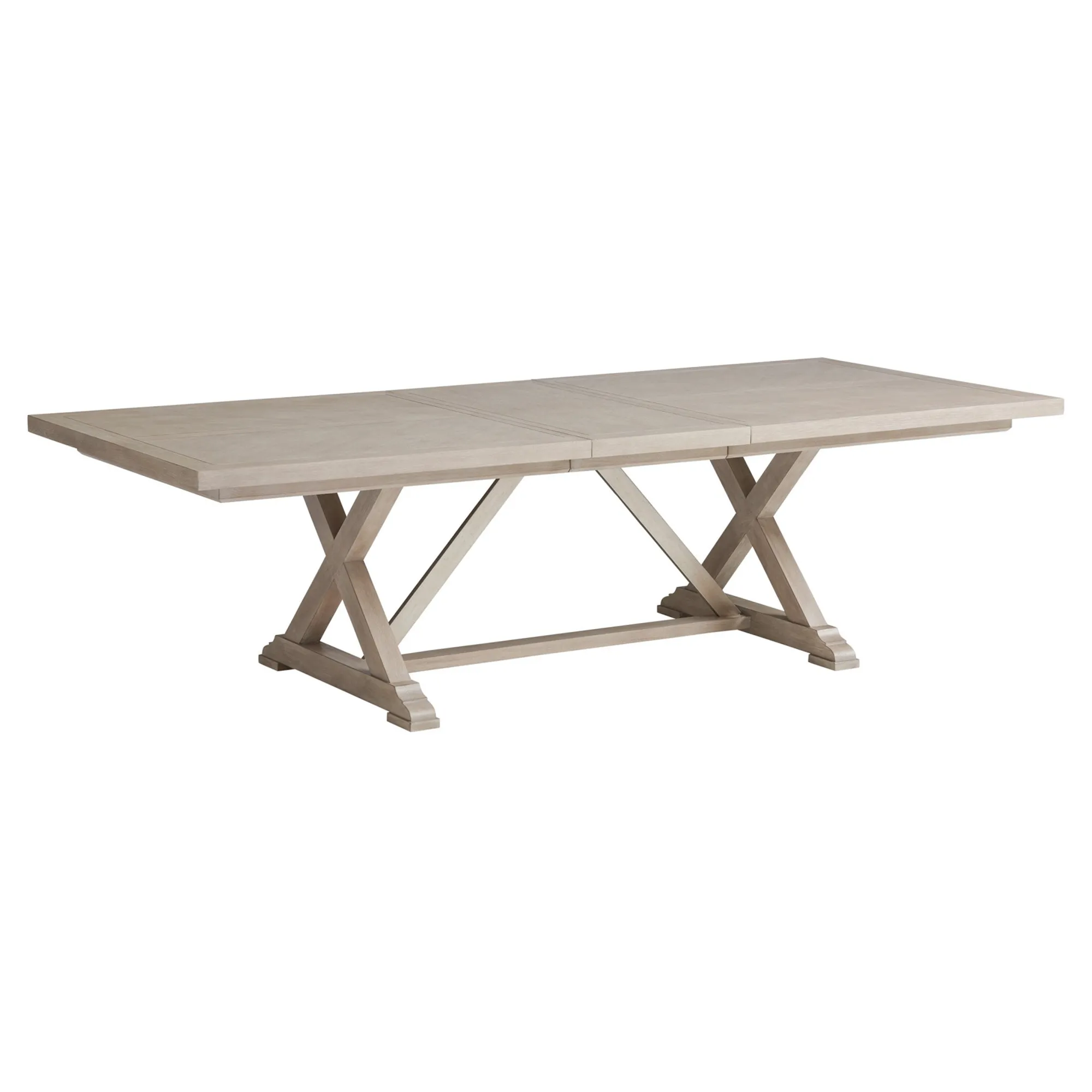 Rockpoint Extendable Rectangular Dining Table - Brown, Hickory