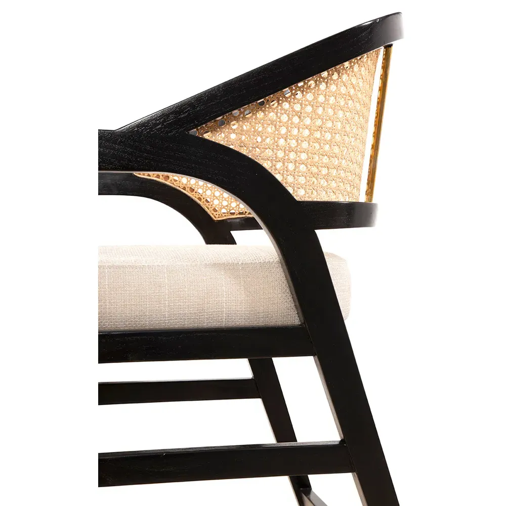 Rocky Coastal Counter Stool - Cream, Cane