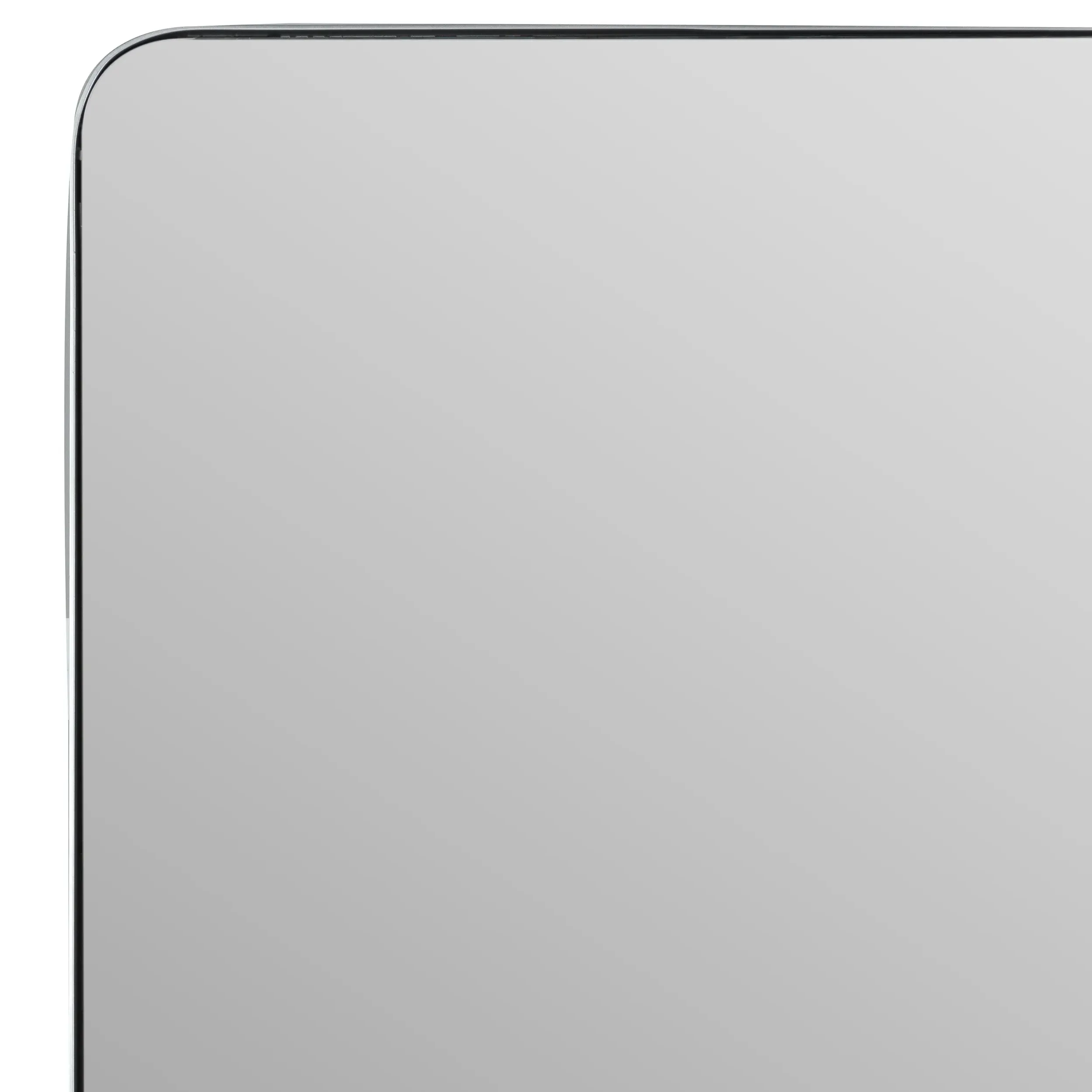 Rolly Wall Mirror - Silver, Metal
