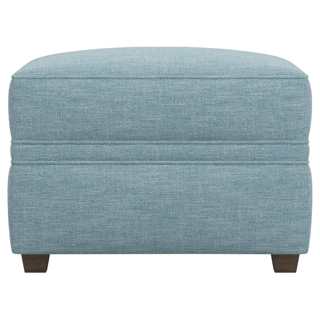 Romilly Ottoman - Eggshell Blue