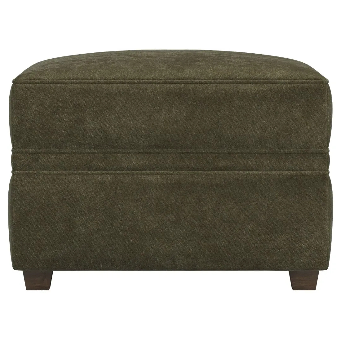 Romilly Ottoman - Tuscan Olive