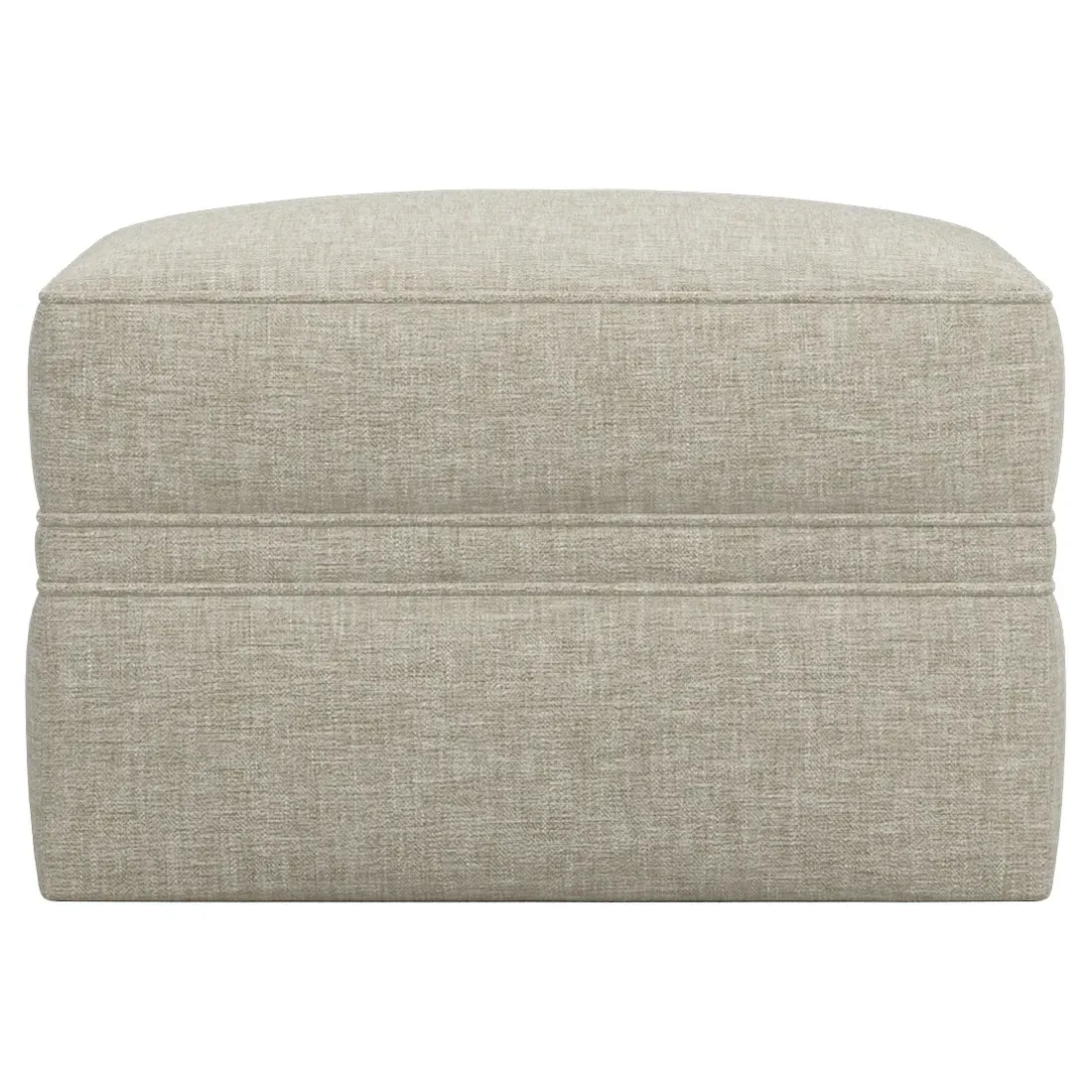 Romilly Ottoman Upholstered to Floor - Baby Fawn image