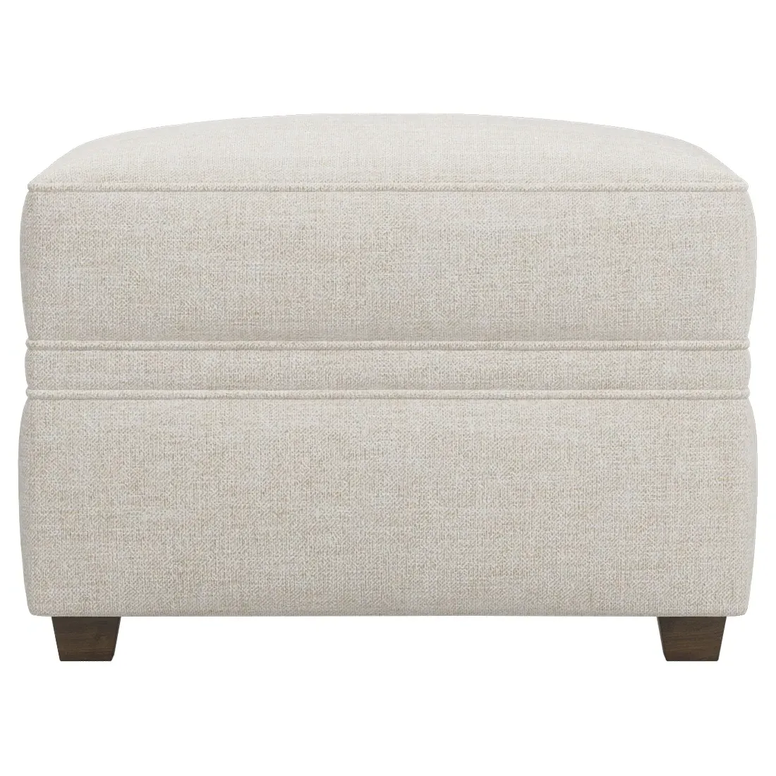 Romilly Ottoman with Legs - Sea Salt