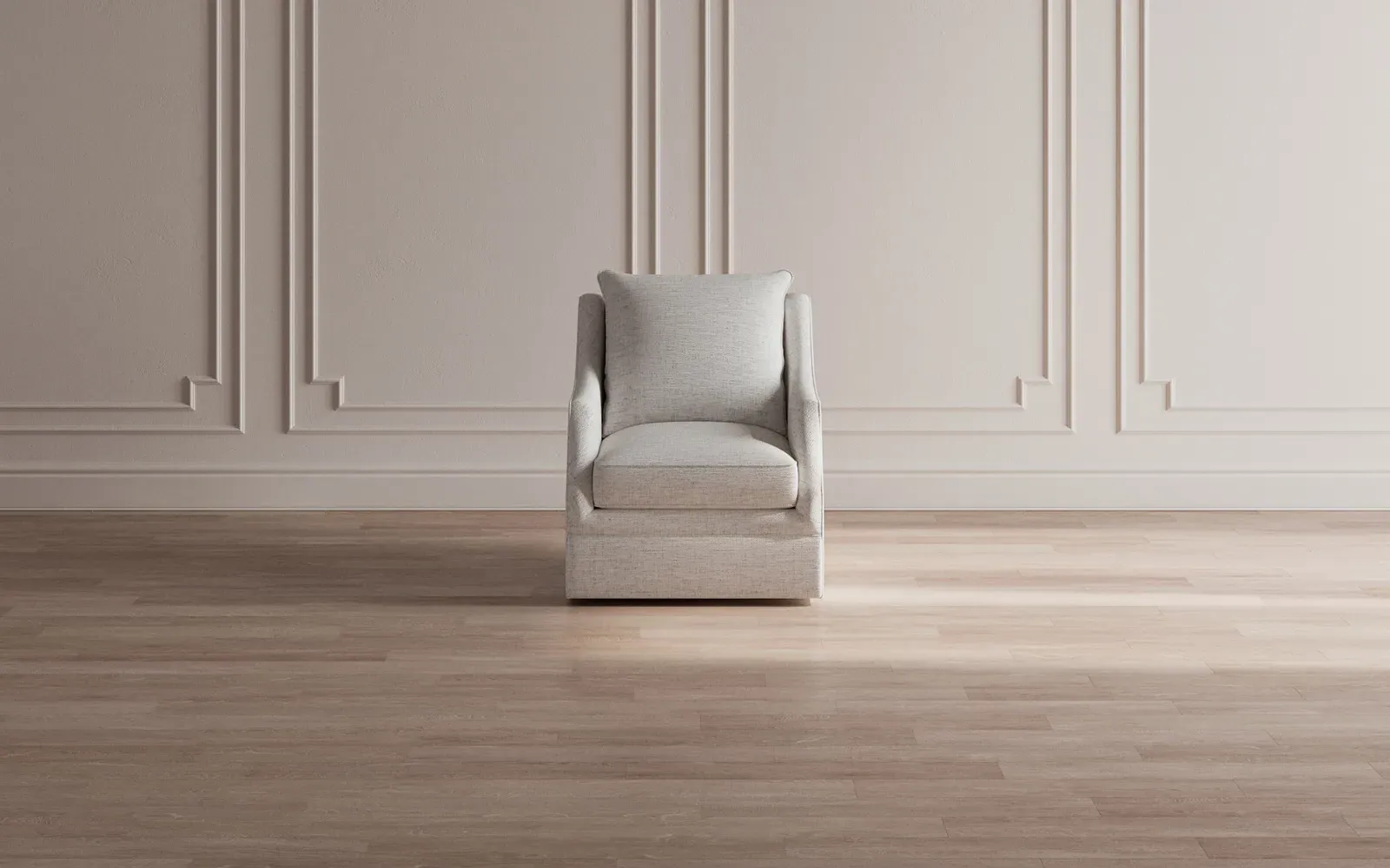 Romilly Performance Swivel Chair - Dove