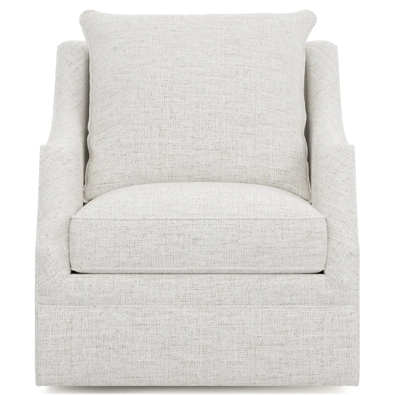 Romilly Performance Swivel Chair - Heathered Ivory