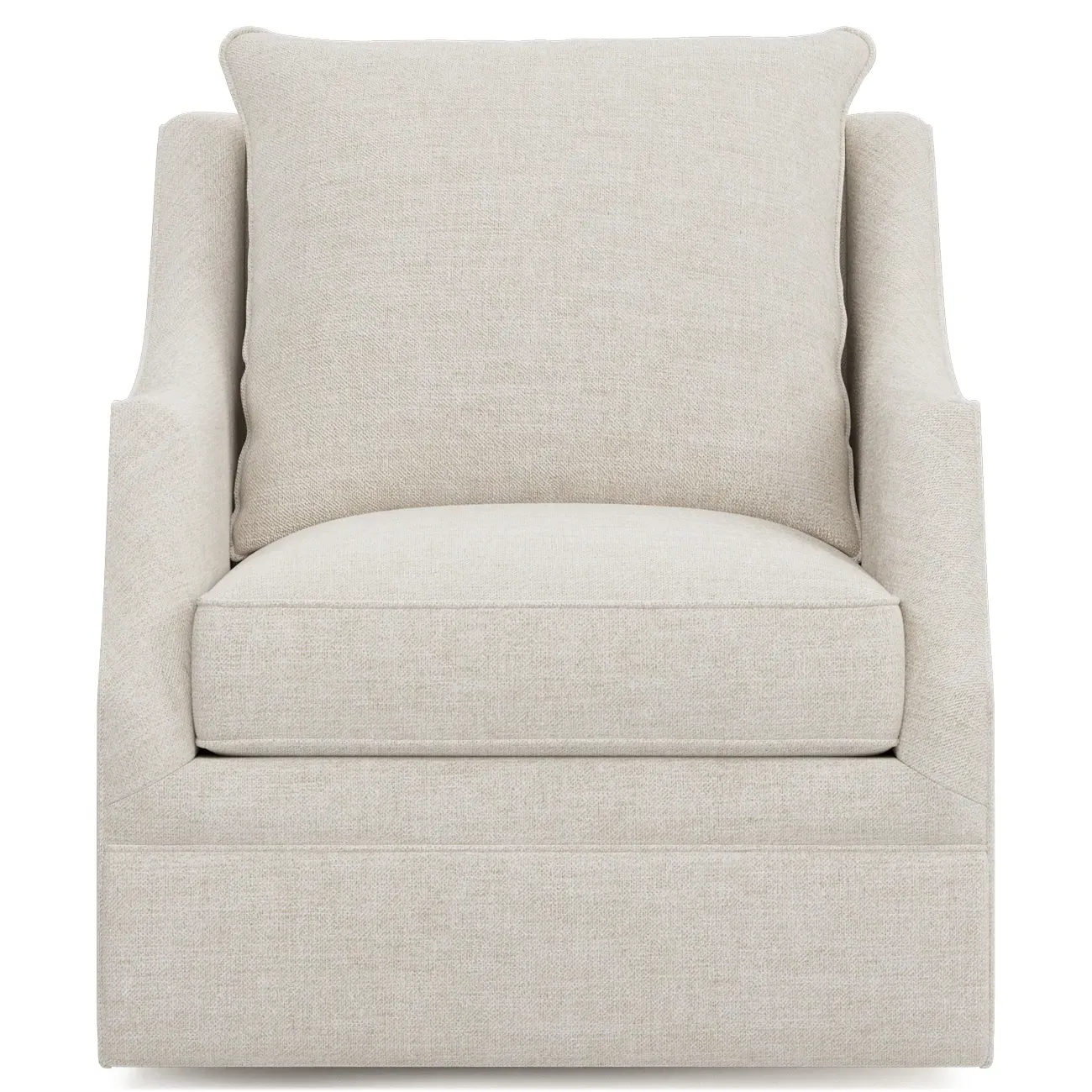 Romilly Performance Swivel Chair - Sea Salt