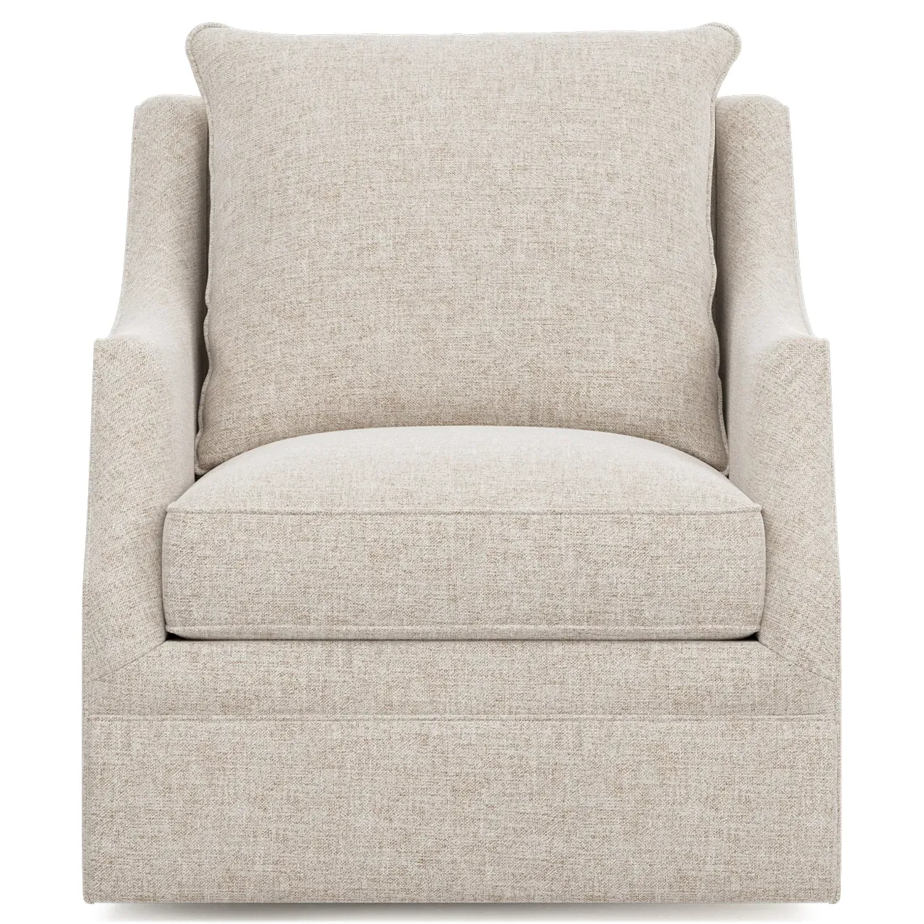 Romilly Performance Swivel Chair - Straw