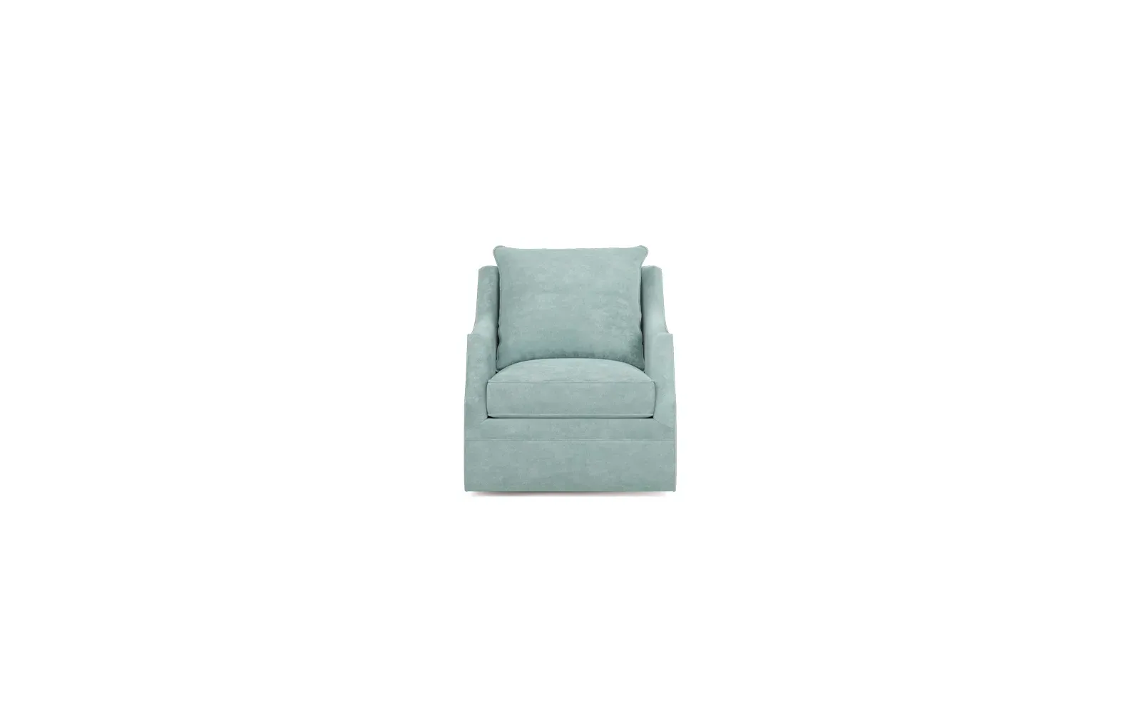 Romilly Swivel Chair - French Blue